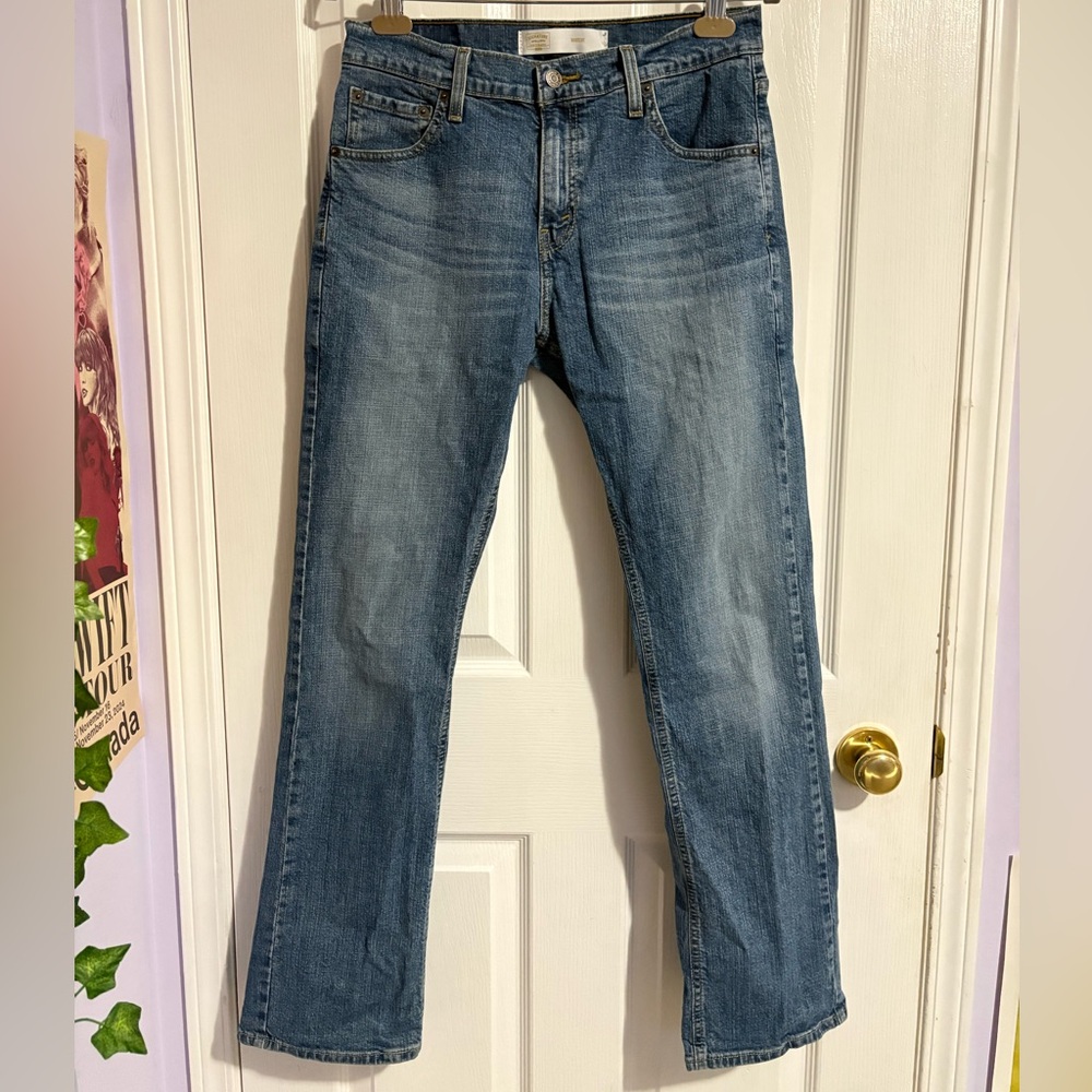 Levi Strauss Light Blue Wash Bootcut Jeans